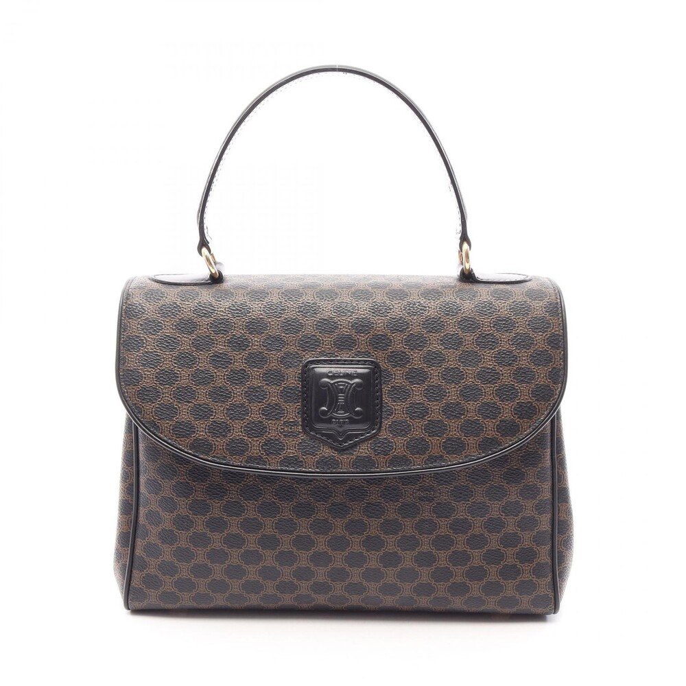 Celine Macadam Top Handle Handbag Pvc #334617C59B